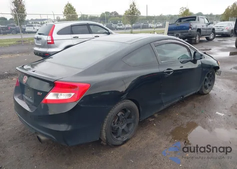 2012 Honda Civic Si из США, поврежденный, VIN 2HGFG4A54CH701410